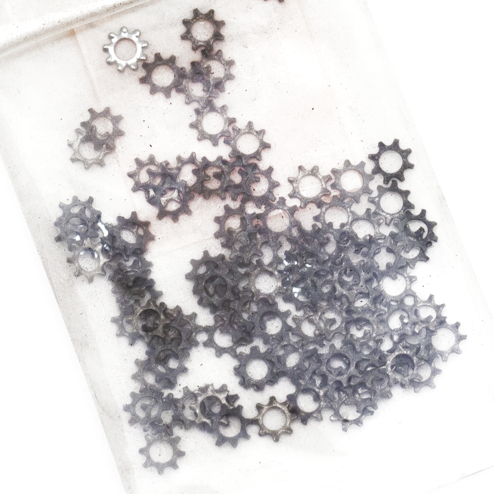 100pck Lockwasher #4 external