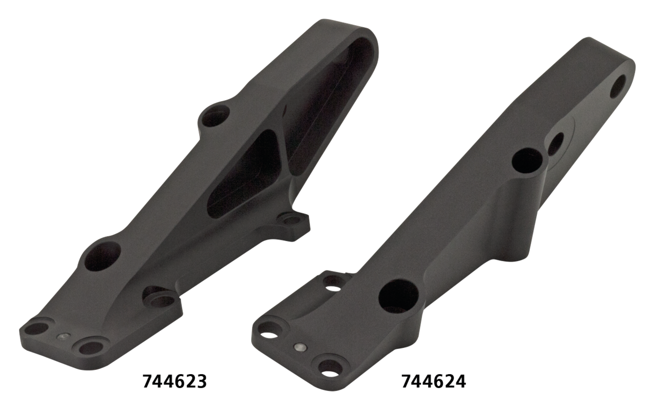 Brembo P4 30/34C RH cal brckt Ohlins BLK