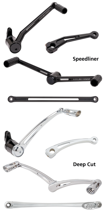 SpeedLiner Heel/Toe Ctrls Blk FLH/T08-Up