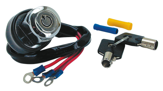 GZP Ign switch rnd key 3 pos #71428-90B