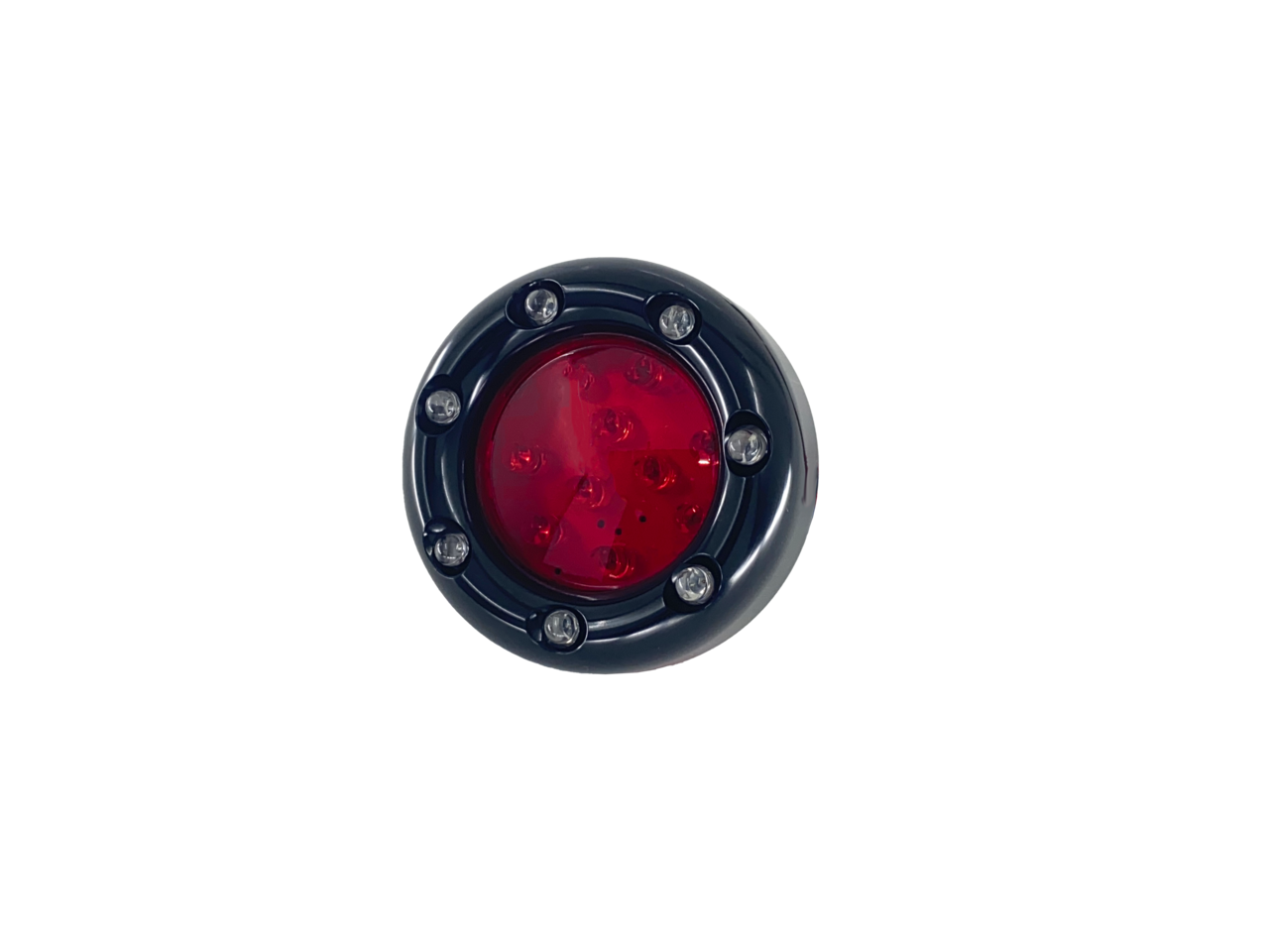 GZP Blk Duo led red lens deuce light