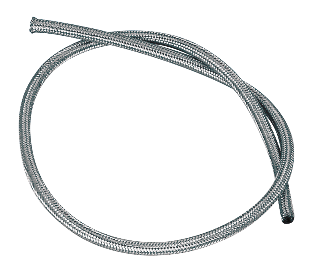 Braided inox covered hose 1/4"x305cm