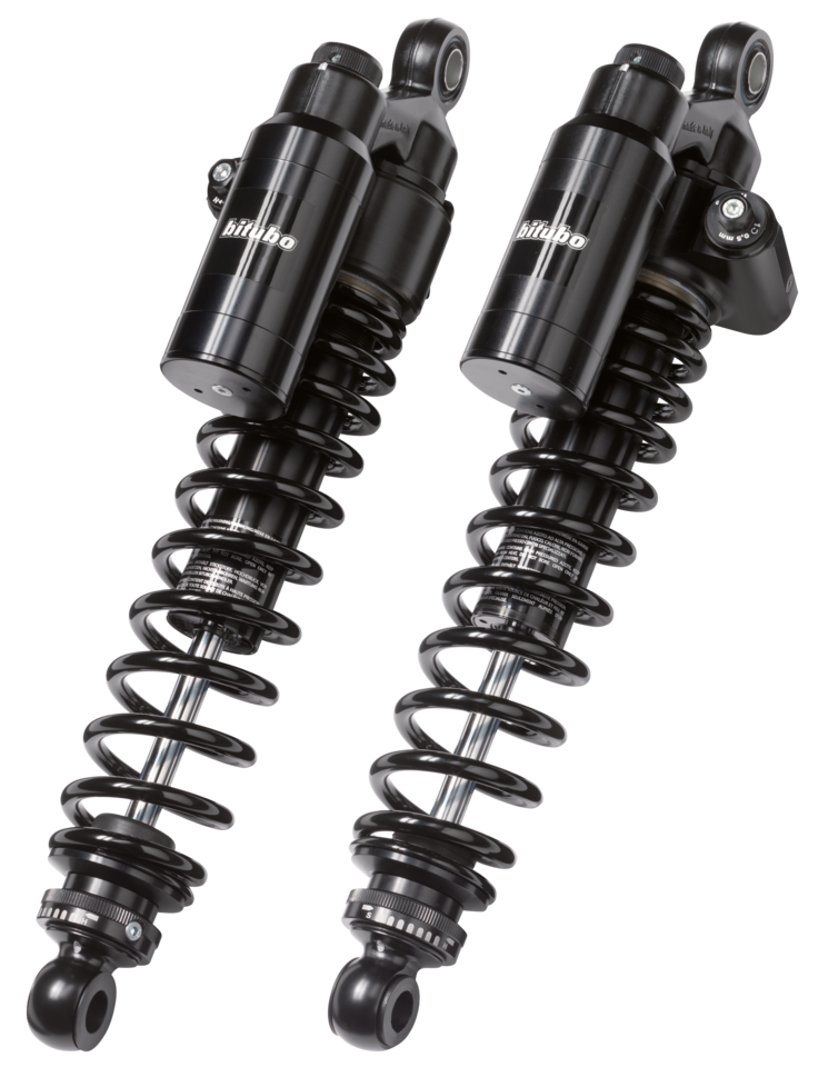 Bitubo Piggyback shocks 13" All black