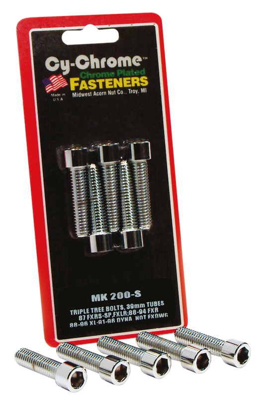 Allen head Triple tree pinch bolts FXRS