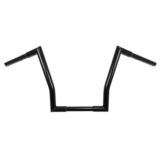 1" Square Fat Ape Hanger 12" BLK TBW
