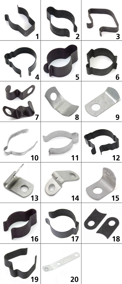 Tail Light Wire Clip Green WLA42-52