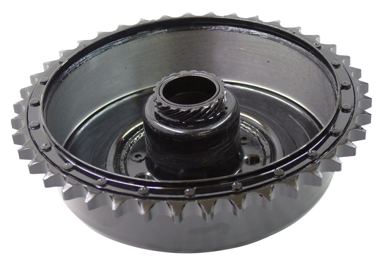 Shell and Sprocket rear WL Black