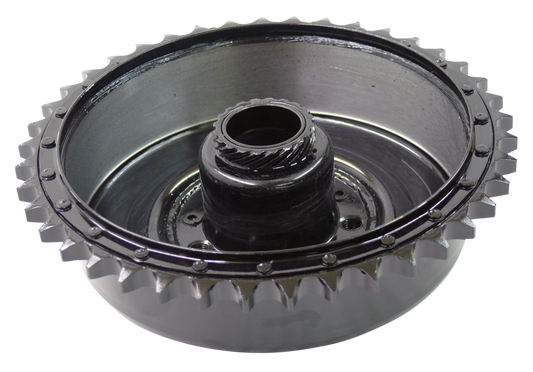 Shell and Sprocket rear WL Black