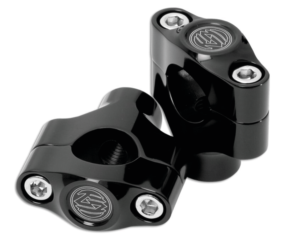 RSD MOTO RISER 1-1/2" TALL BLACK
