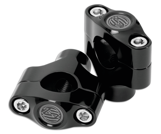 RSD MOTO RISER 1-1/2" TALL BLACK