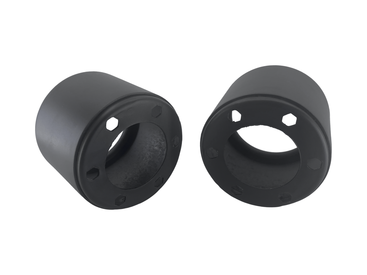 MCJ End Caps Royal 80 Straight Black