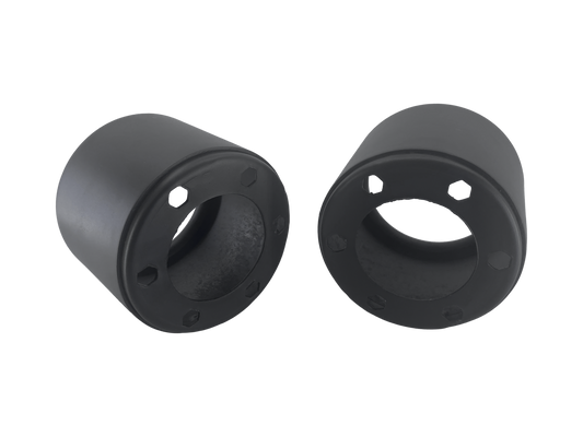 MCJ End Caps Royal 80 Straight Black