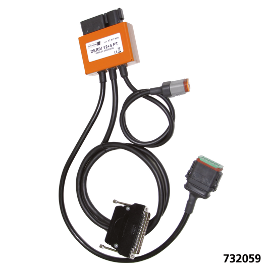 Breakout box 12+4P adapter for EFI Delph