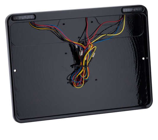 DMP 3-1 License Frame DK Gloss Black