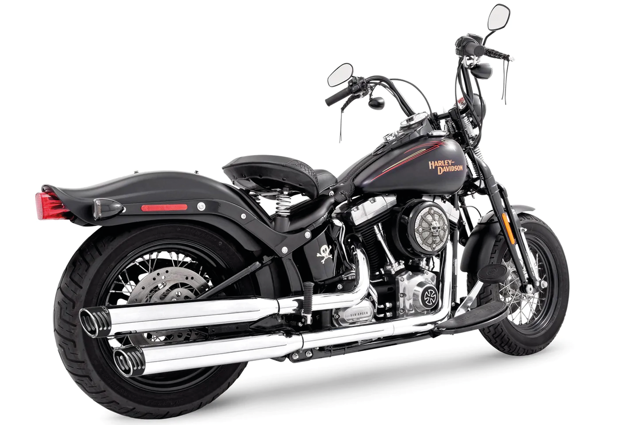 RACING SLIP-ONS BLACK TIPS FLSTN07-17