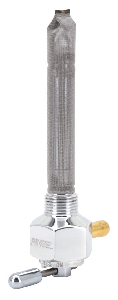 POWER FLO petcock single side outlet alu