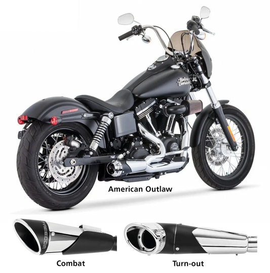 FXD91-05 COMBAT 2-1 SHORTY CH/CH  (4.5")