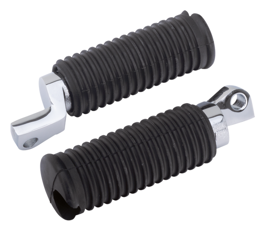 GZP Chr steel drop style rider foot pegs