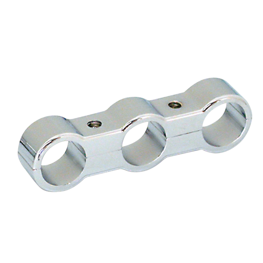 GZP Chrome plain oil line seperator 3 ho