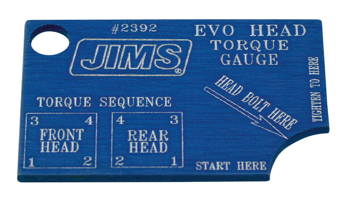 Evo head bolt torque gauge