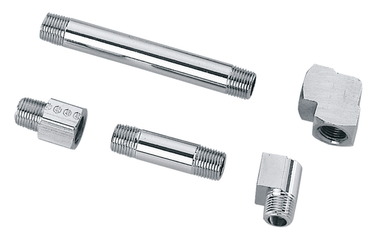 Chrome female elbow 90 degree 1/8