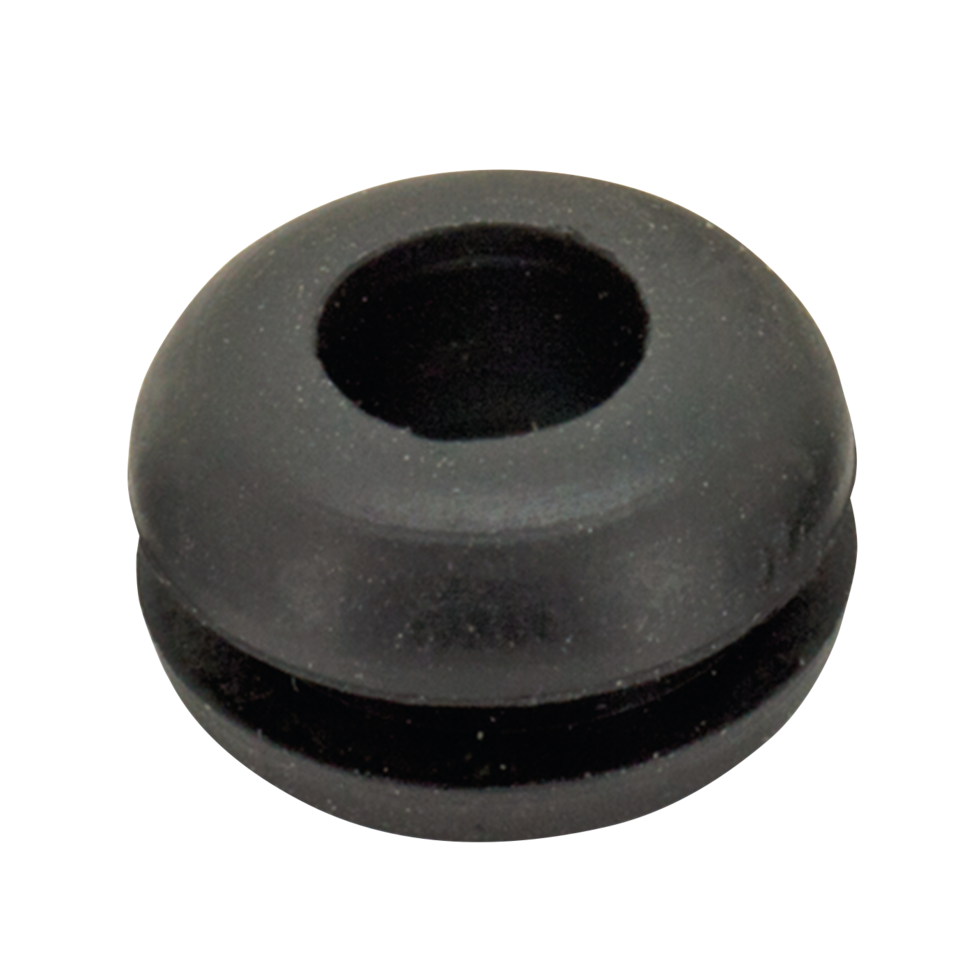 Rubber grommet, hole size 10mm i.d. 6 mm