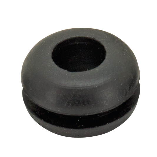 Rubber grommet, hole size 10mm i.d. 6 mm