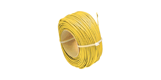 Cable yellow 0.75 spool length 10 meter
