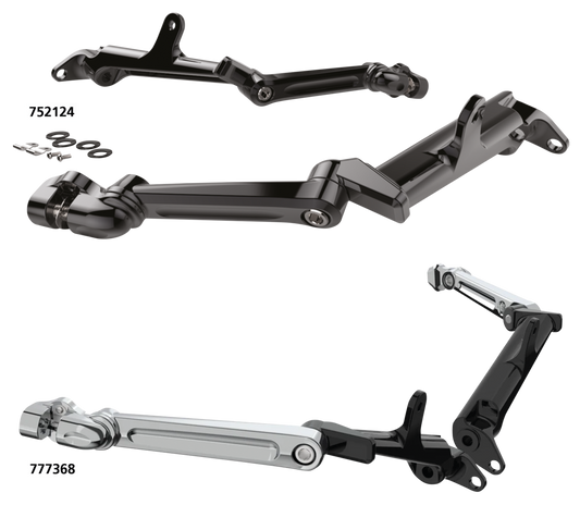 Flrbrd Hiway Peg Mnts+Blk Arm FLH/T09-23