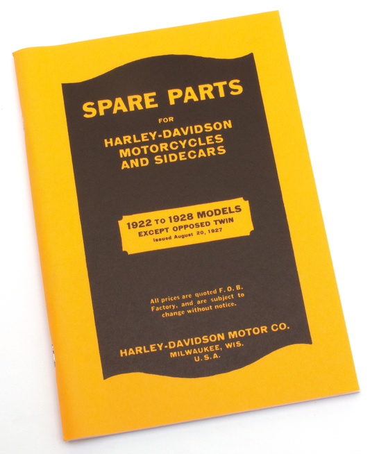 Spare Parts Catalog Twin Models 22-28