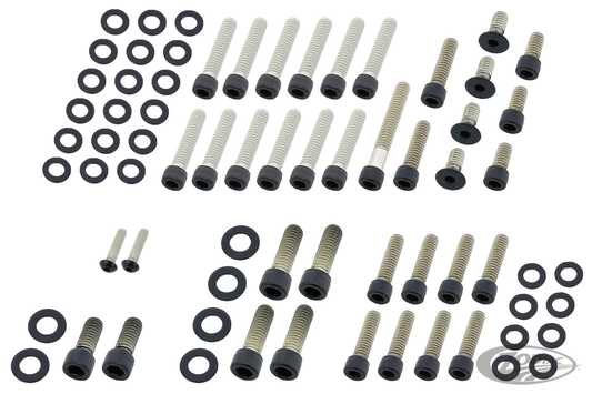 Eng. Bolt Kit Matt Blk BT77-84