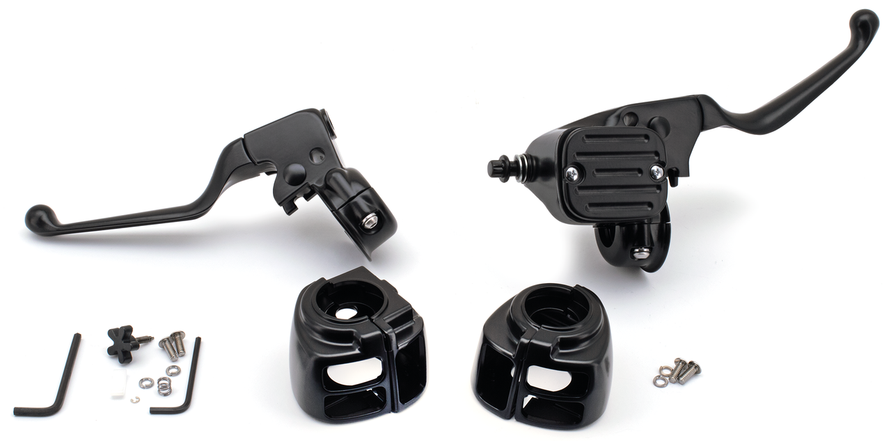 GZP Matte Black Handlebar cntrl kit 11/1