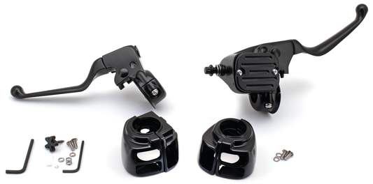 GZP Matte Black Handlebar cntrl kit 11/1