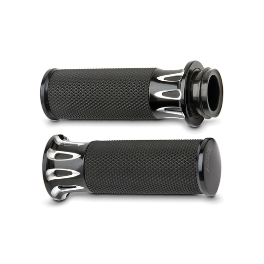 DC GRIPS, H-D, CBL LONG, BLK
