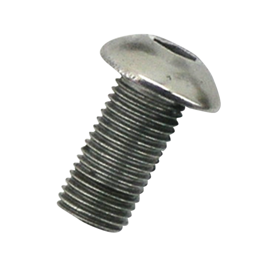 Button head screw 3/8-24x0.75" UNF zinc
