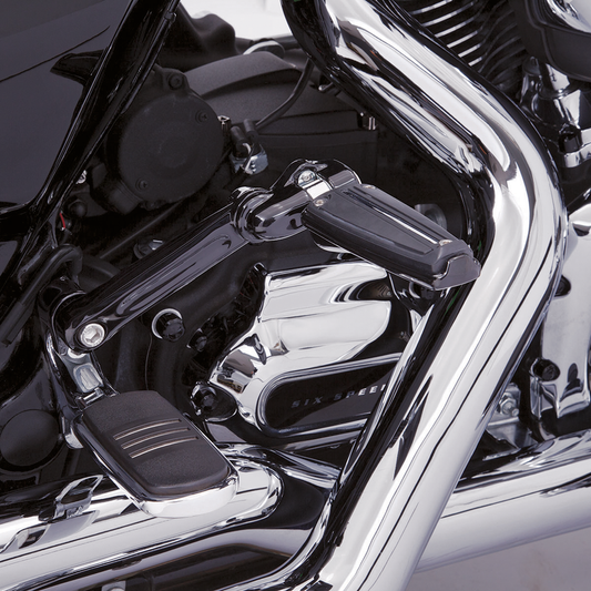 Adj Passenger Comfort Peg Mounts Black