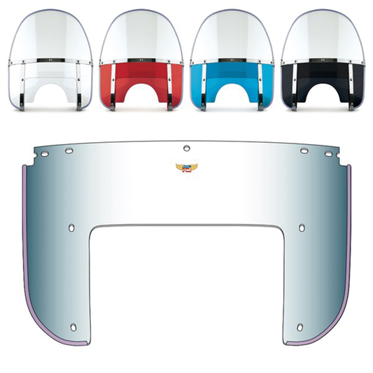 Beaded Heavy Duty bottom CLEAR 5-bol