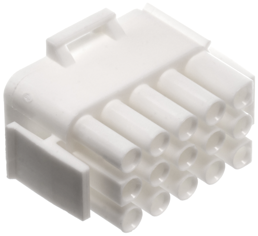 AMP Mate-N-Lock 15-Wire Plug Conn w/Wire