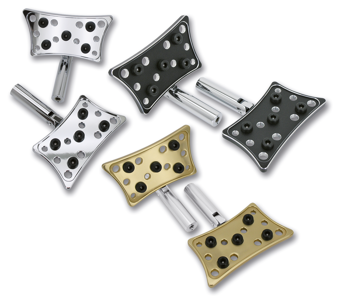 GZP Chrome hole-shot pass. floor board k