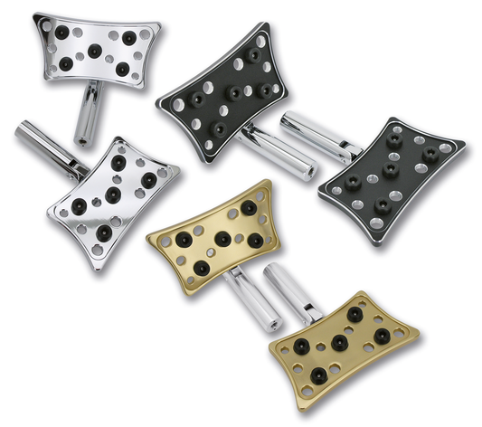 GZP Chrome hole-shot pass. floor board k