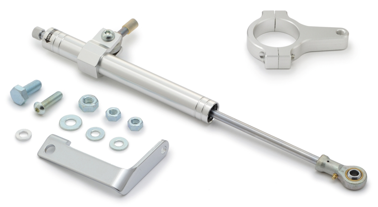 Steering Damper Kit Silver FXDWG93-05