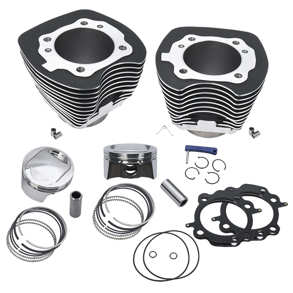 S&S 98CI Kit w/CP Pistons TC99-06 Black