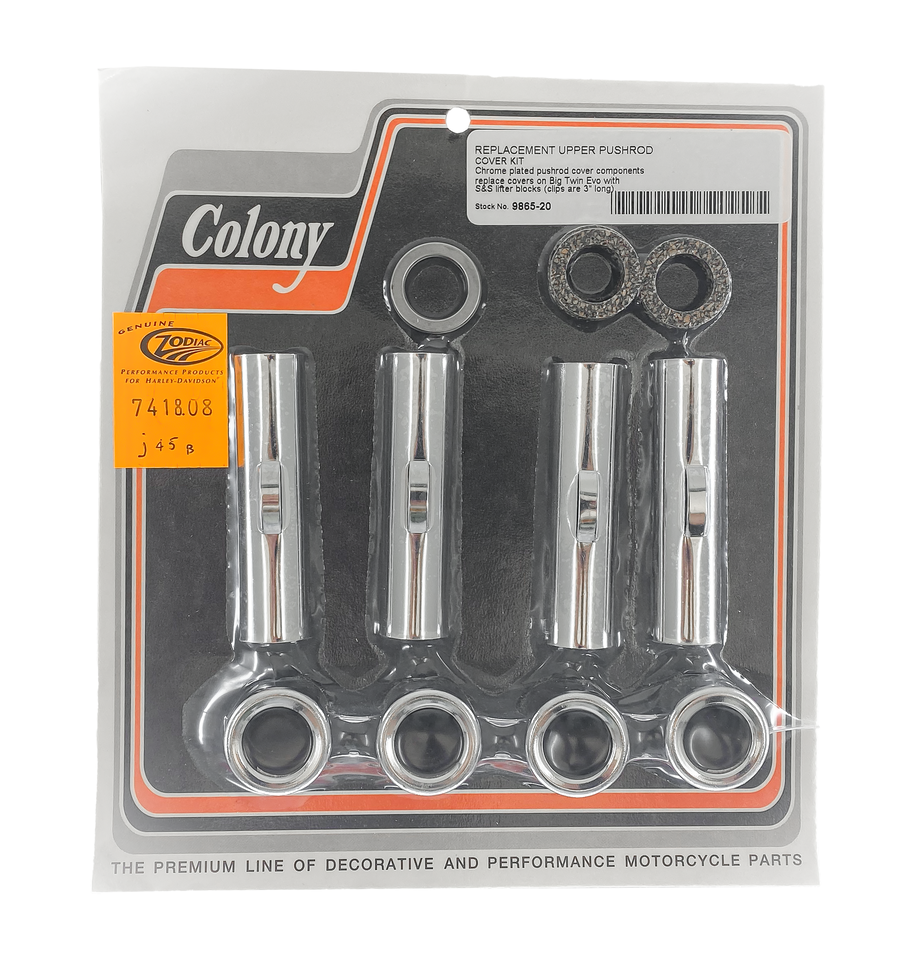 Upper Pushrod Cover BT84-99 w/S&S blocks