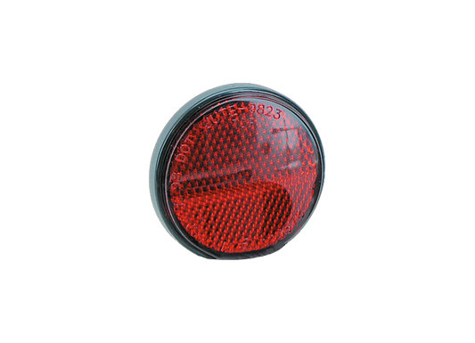 GZP Round red reflector E-approved