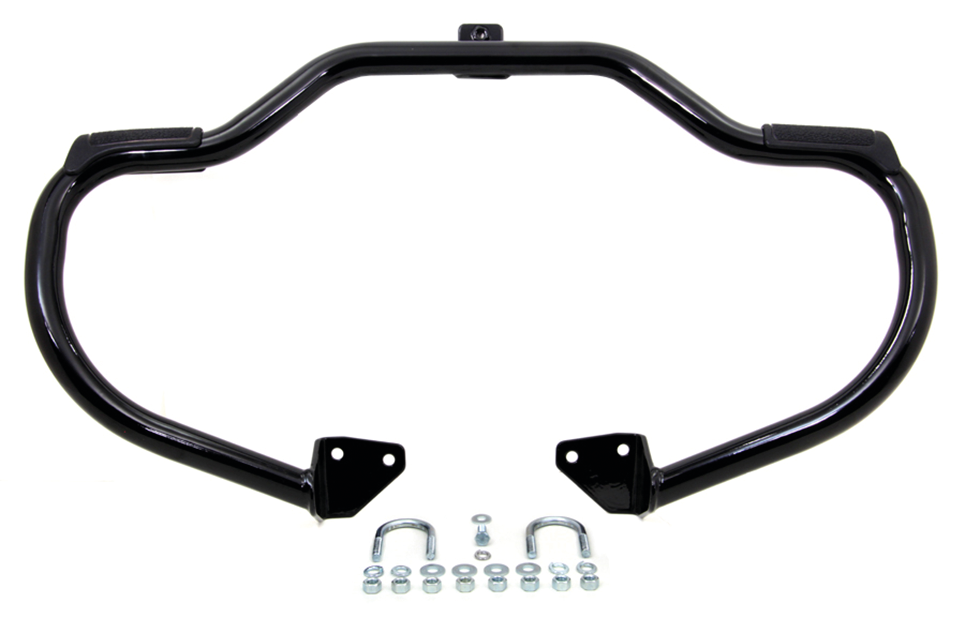 Black engine guard/w footrest FXD06-17