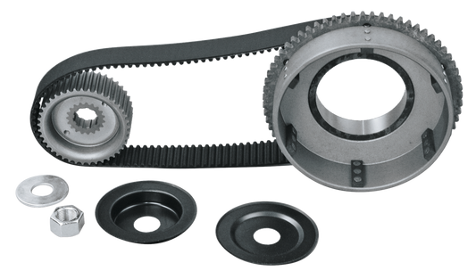 1 1/2" belt kit 8mm spline shaft 55-64