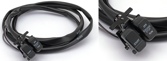 Engine Start/Stop Swith Black