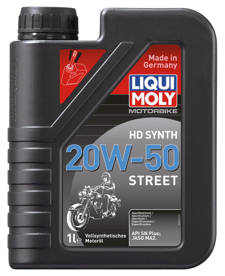 1l Motorbike Oil HD Synth 20W-50 Street