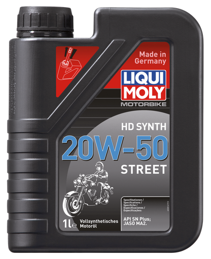 1l Motorbike Oil HD Synth 20W-50 Street