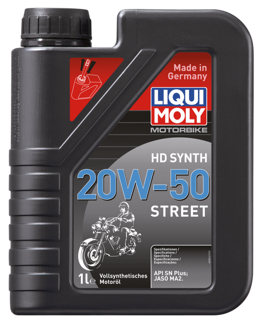 1l Motorbike Oil HD Synth 20W-50 Street